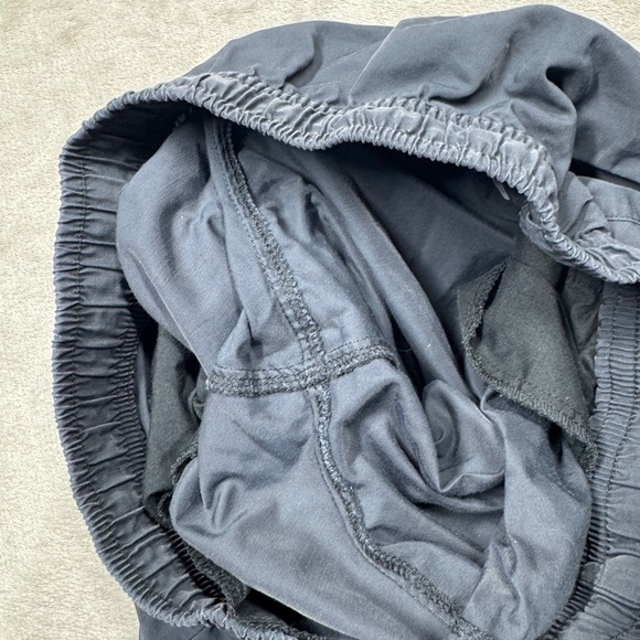 Nike Men’s Grey Blue Tapered Elastic Drawstring Waist Athletic Joggers Small - Picture 13 of 16